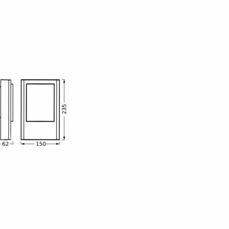 Luminaires Ledvance Endura Lampe murale d´extérieur LED Gris, 1 lumière