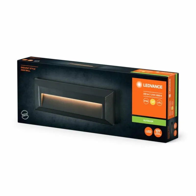 Luminaires Ledvance Endura Lampe murale d´extérieur LED Gris, 1 lumière