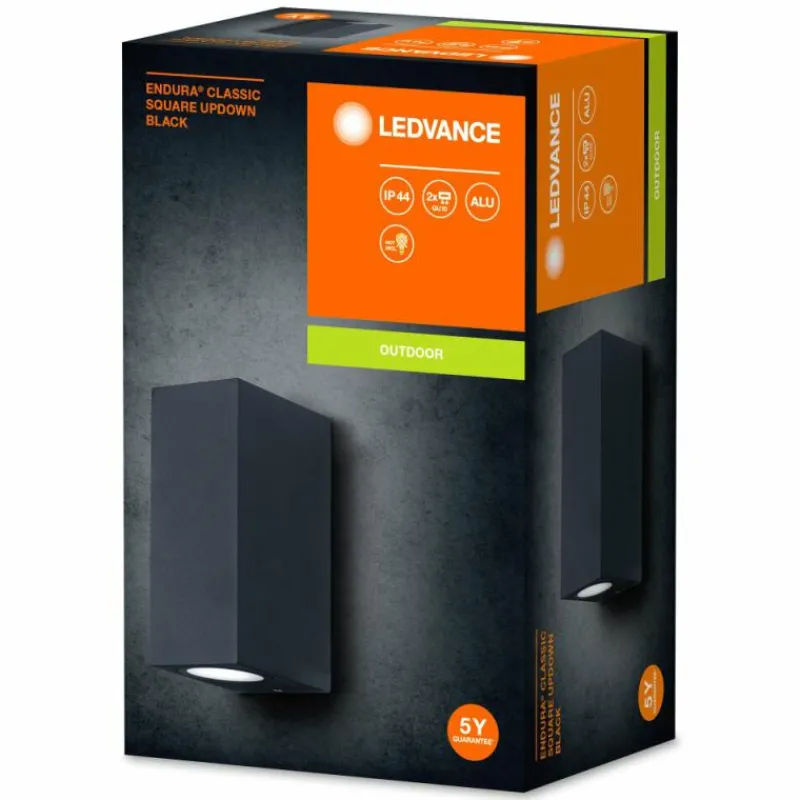 Luminaires Ledvance ENDURA Lampe murale d´extérieur Noir, 1 lumière