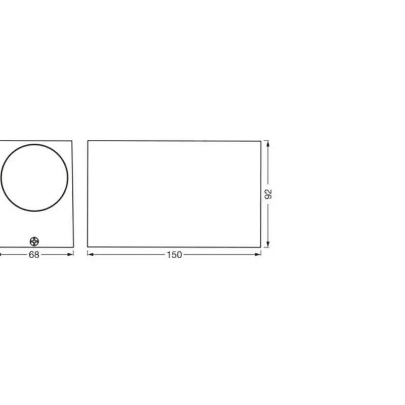 Luminaires Ledvance ENDURA Lampe murale d´extérieur Noir, 1 lumière