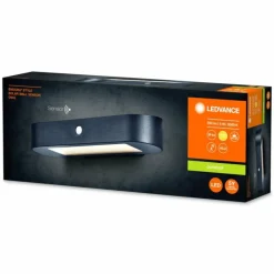Luminaires Ledvance ENDURA Lampe murale d´extérieur LED Noir, 1 lumière, Détecteur de mouvement