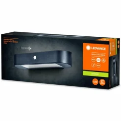 Luminaires Ledvance ENDURA Lampe murale d´extérieur LED Noir, 1 lumière, Détecteur de mouvement