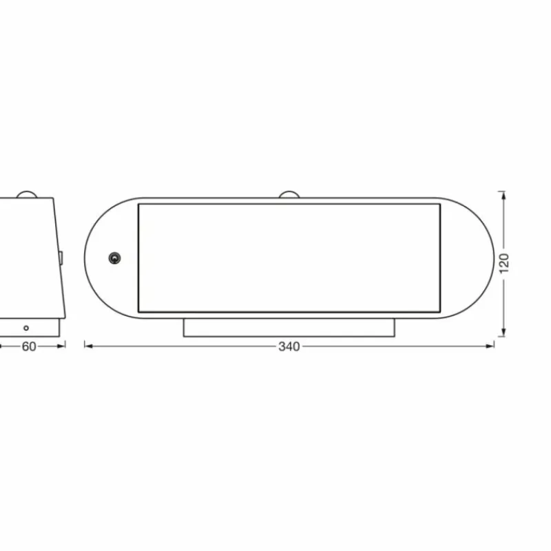 Luminaires Ledvance ENDURA Lampe murale d´extérieur LED Noir, 1 lumière, Détecteur de mouvement