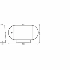 Luminaires Ledvance ENDURA Lampe murale d´extérieur LED Noir, 1 lumière, Détecteur de mouvement