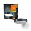 Luminaires Ledvance ENDURA Lampe murale d´extérieur LED Noir, 1 lumière, Détecteur de mouvement