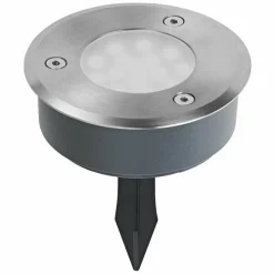 Luminaires Ledvance Endura Spot de jardin LED Acier brossé, 1 lumière