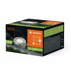 Luminaires Ledvance Endura Spot de jardin LED Acier brossé, 1 lumière