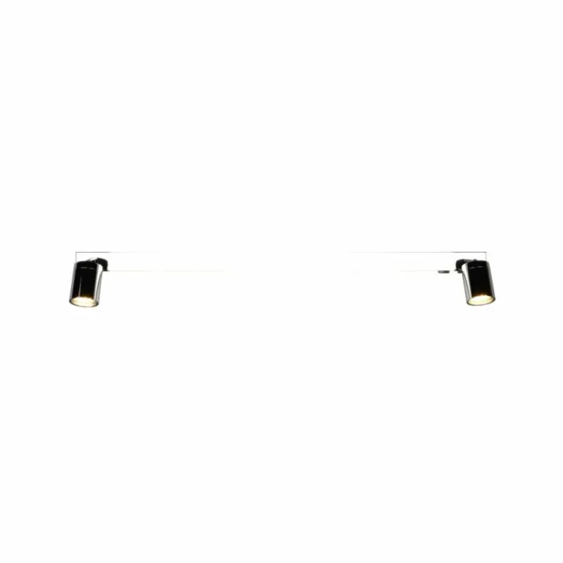 Luminaires Trio Enrico Applique murale LED Chrome, 3 lumières* Appliques