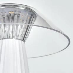 hofstein Eryla Lampe de bureau, Lampe à poser LED Blanc, 1 lumière