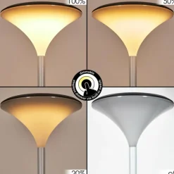 hofstein Eryon Lampe de bureau, Lampe à poser LED Noir, Blanc, 1 lumière