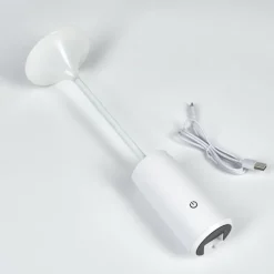 hofstein Eryon Lampe de bureau, Lampe à poser LED Blanc, 1 lumière* Éclairage Led