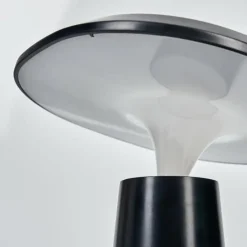 hofstein Eston Lampe de bureau, Lampe à poser LED Noir, Blanc, 1 lumière