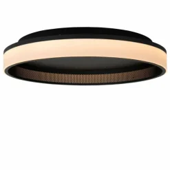 Luminaires Lucide ESTREJA Plafonnier LED Noir, 1 lumière* Éclairage Led