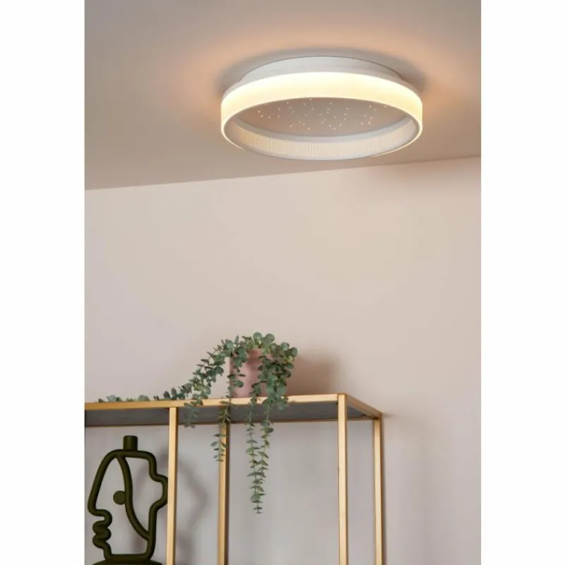 Luminaires Lucide ESTREJA Plafonnier LED Blanc, 1 lumière* Éclairage Led