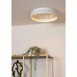 Luminaires Lucide ESTREJA Plafonnier LED Blanc, 1 lumière* Éclairage Led