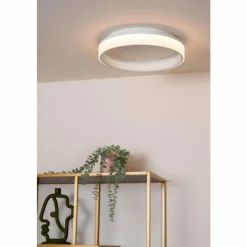 Luminaires Lucide ESTREJA Plafonnier LED Blanc, 1 lumière* Éclairage Led