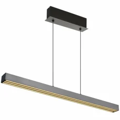 Luminaires Globo Lighting Ethan Suspension LED Gris, 1 lumière* Éclairage Led