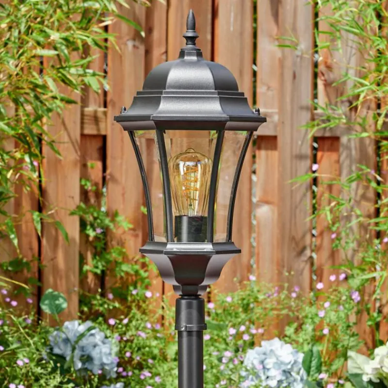 Luminaires Rustiques-hofstein Etoe Luminaire extérieur, Eclairage de chemin Noir, 1 lumière