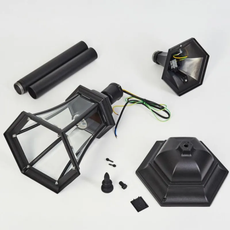 Luminaires Rustiques-hofstein Etoe Luminaire extérieur, Eclairage de chemin Noir, 1 lumière