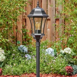 Luminaires Rustiques-hofstein Etoe Luminaire extérieur, Eclairage de chemin Noir, 1 lumière