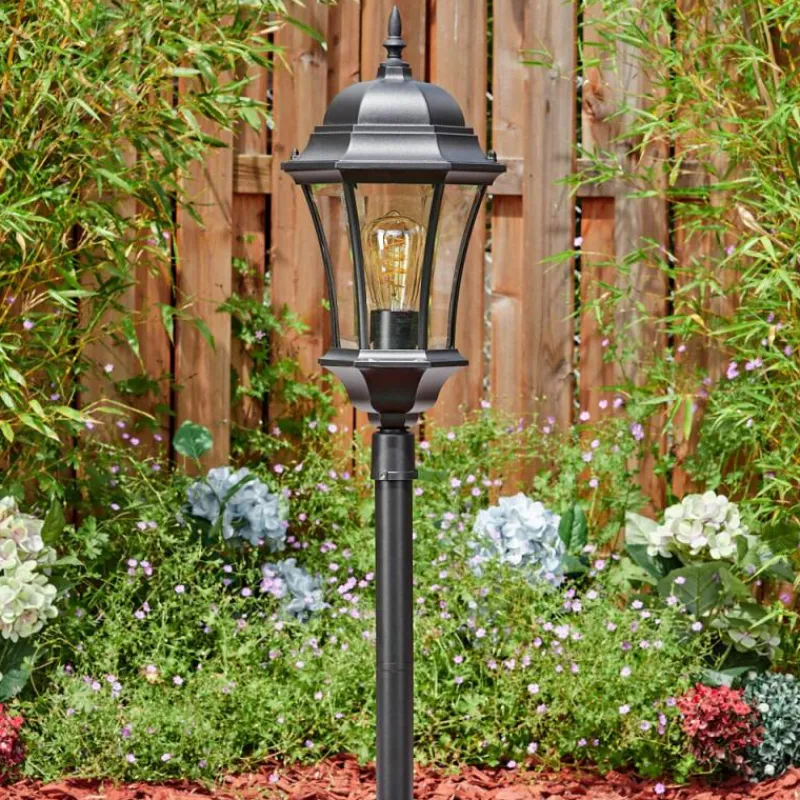 Luminaires Rustiques-hofstein Etoe Luminaire extérieur, Eclairage de chemin Noir, 1 lumière