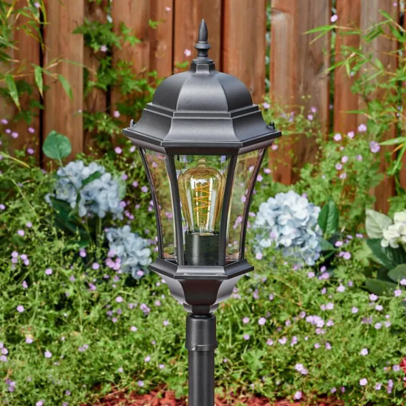 Luminaires Rustiques-hofstein Etoe Luminaire extérieur, Eclairage de chemin Noir, 1 lumière