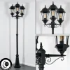 Luminaires Rustiques-hofstein Etoe Réverbère, Eclairage de chemin Noir, 3 lumières