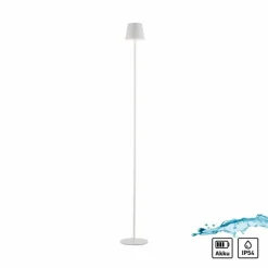 Luminaires Leuchten Direkt EURIA Lampadaire LED Blanc, 1 lumière