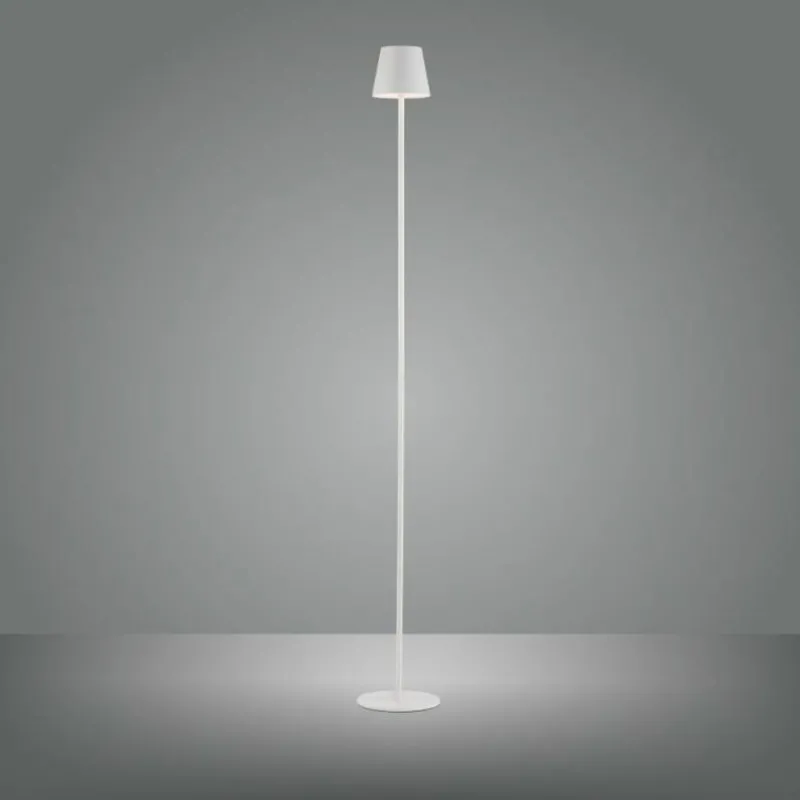 Luminaires Leuchten Direkt EURIA Lampadaire LED Blanc, 1 lumière