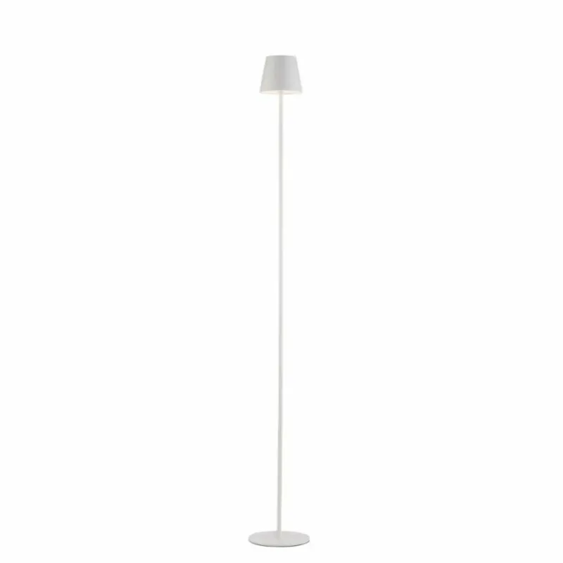 Luminaires Leuchten Direkt EURIA Lampadaire LED Blanc, 1 lumière