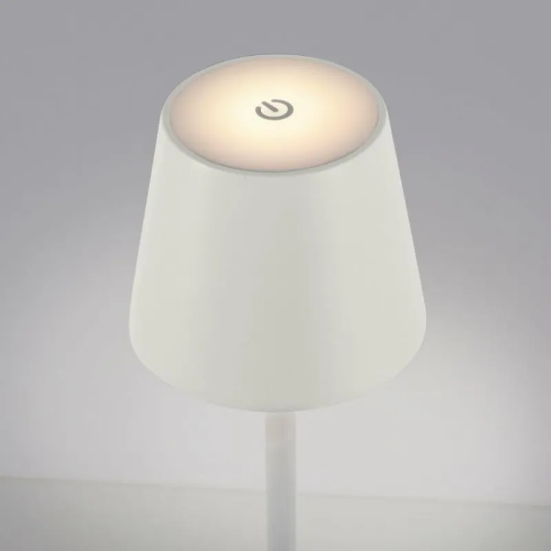Luminaires Leuchten Direkt EURIA Lampadaire LED Blanc, 1 lumière