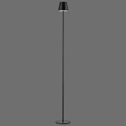 Luminaires Leuchten Direkt EURIA Lampadaire LED Noir, 1 lumière