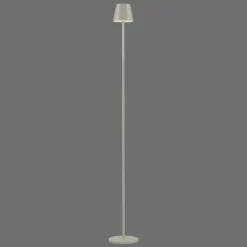 Luminaires Leuchten Direkt EURIA Lampadaire LED Gris, 1 lumière