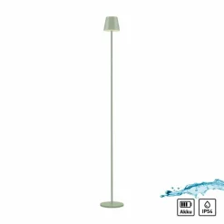 Luminaires Leuchten Direkt EURIA Lampadaire LED Vert, 1 lumière