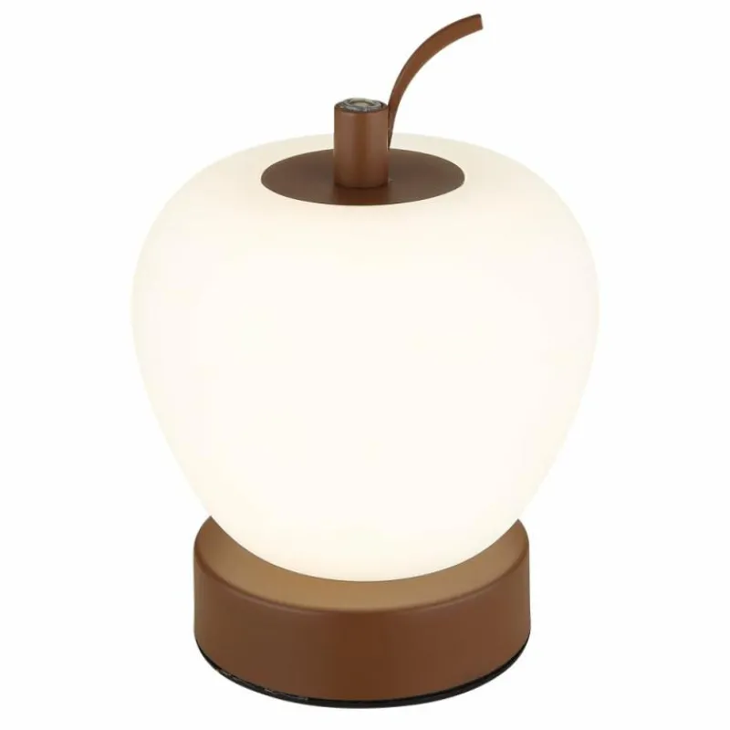 Luminaires Globo Lighting Evalina Lampe à poser LED Brun, 1 lumière* Éclairage Led