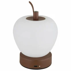 Luminaires Globo Lighting Evalina Lampe à poser LED Brun, 1 lumière* Éclairage Led