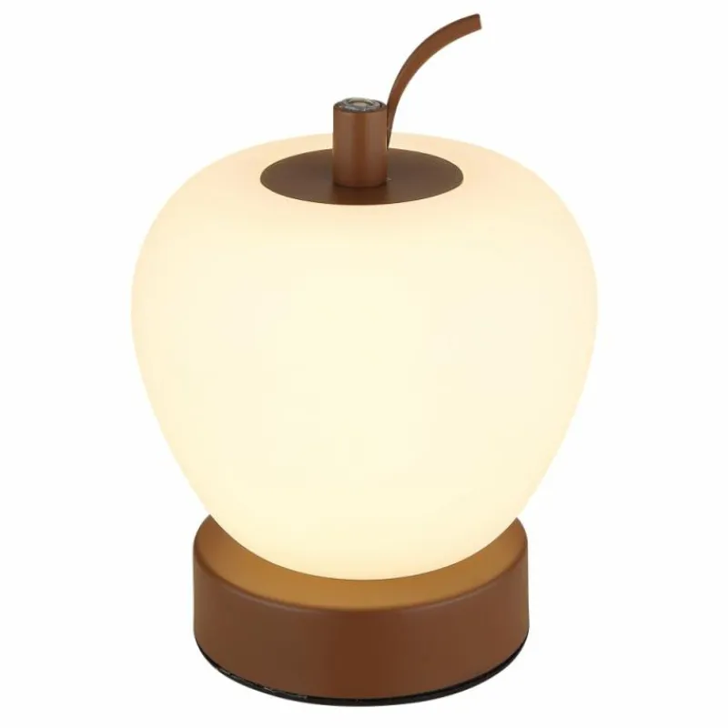 Luminaires Globo Lighting Evalina Lampe à poser LED Brun, 1 lumière* Éclairage Led