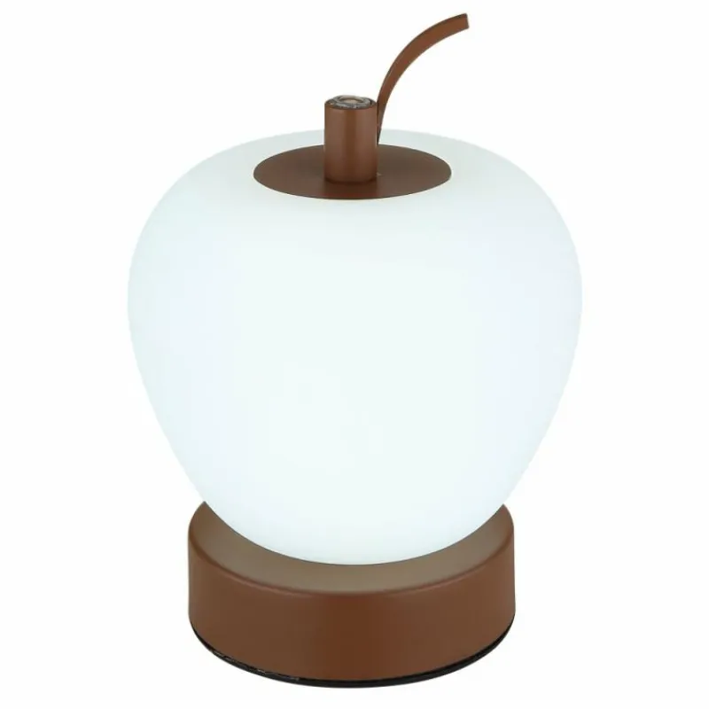 Luminaires Globo Lighting Evalina Lampe à poser LED Brun, 1 lumière* Éclairage Led