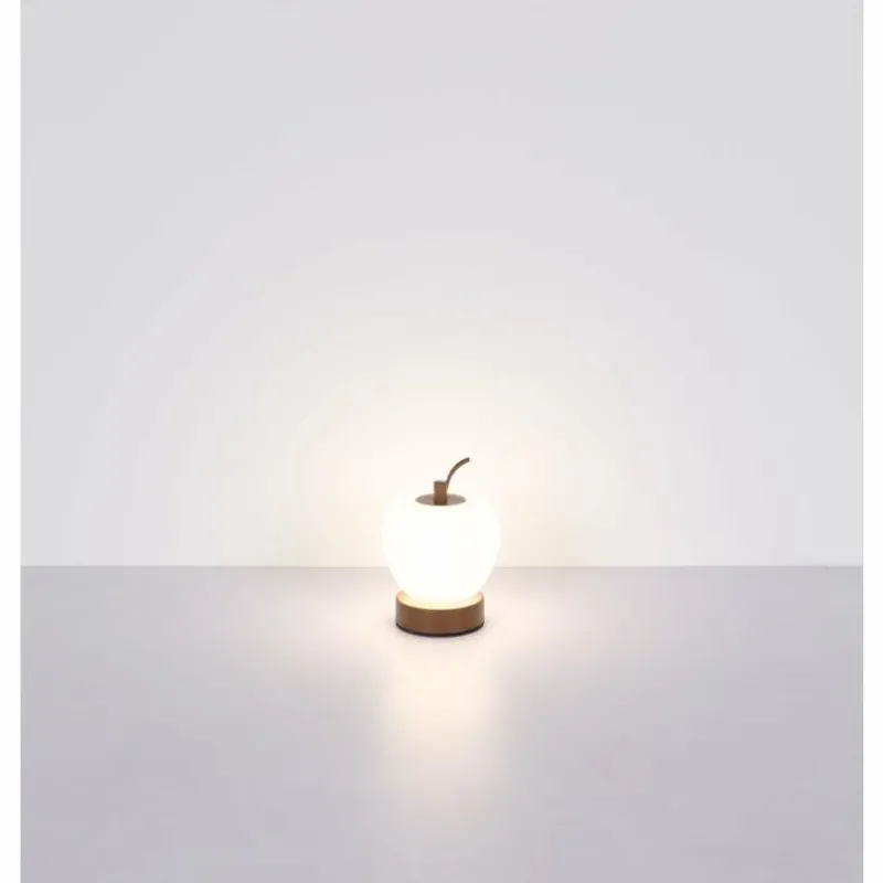 Luminaires Globo Lighting Evalina Lampe à poser LED Brun, 1 lumière* Éclairage Led