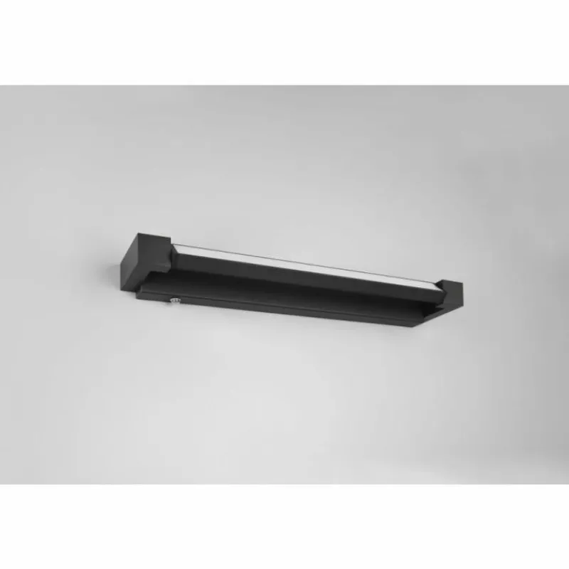 Luminaires Trio Fabrizio Applique murale LED Noir, 1 lumière* Éclairage Led