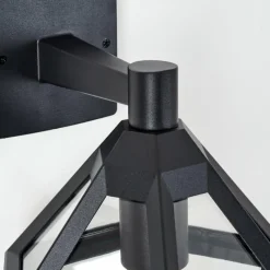 Luminaires Rustiques-hofstein Falfosa Lampe murale d´extérieur Noir, 1 lumière