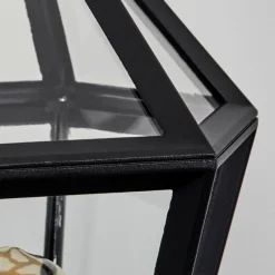 Luminaires Rustiques-hofstein Falfosa Luminaire extérieur, Borne lumineuse, Eclairage de chemin Noir, 1 lumière