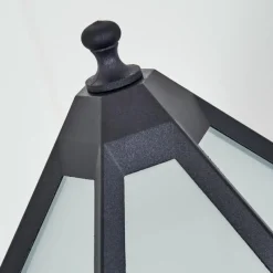 Luminaires Rustiques-hofstein Falfosa Luminaire extérieur, Eclairage de chemin Noir, 1 lumière