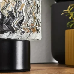 hofstein Falgorosa Lampe à poser Noir, 1 lumière