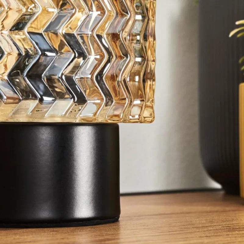 hofstein Falgorosa Lampe à poser Noir, 1 lumière