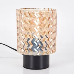 hofstein Falgorosa Lampe à poser Noir, 1 lumière