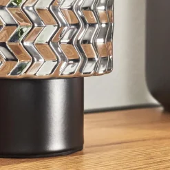 hofstein Falgorosa Lampe à poser Noir, 1 lumière