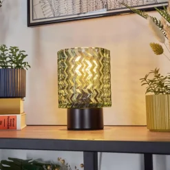 hofstein Falgorosa Lampe à poser Noir, 1 lumière