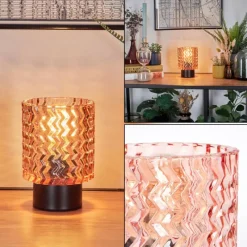 hofstein Falgorosa Lampe à poser Noir, 1 lumière