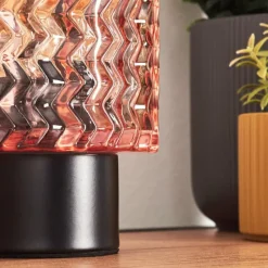 hofstein Falgorosa Lampe à poser Noir, 1 lumière